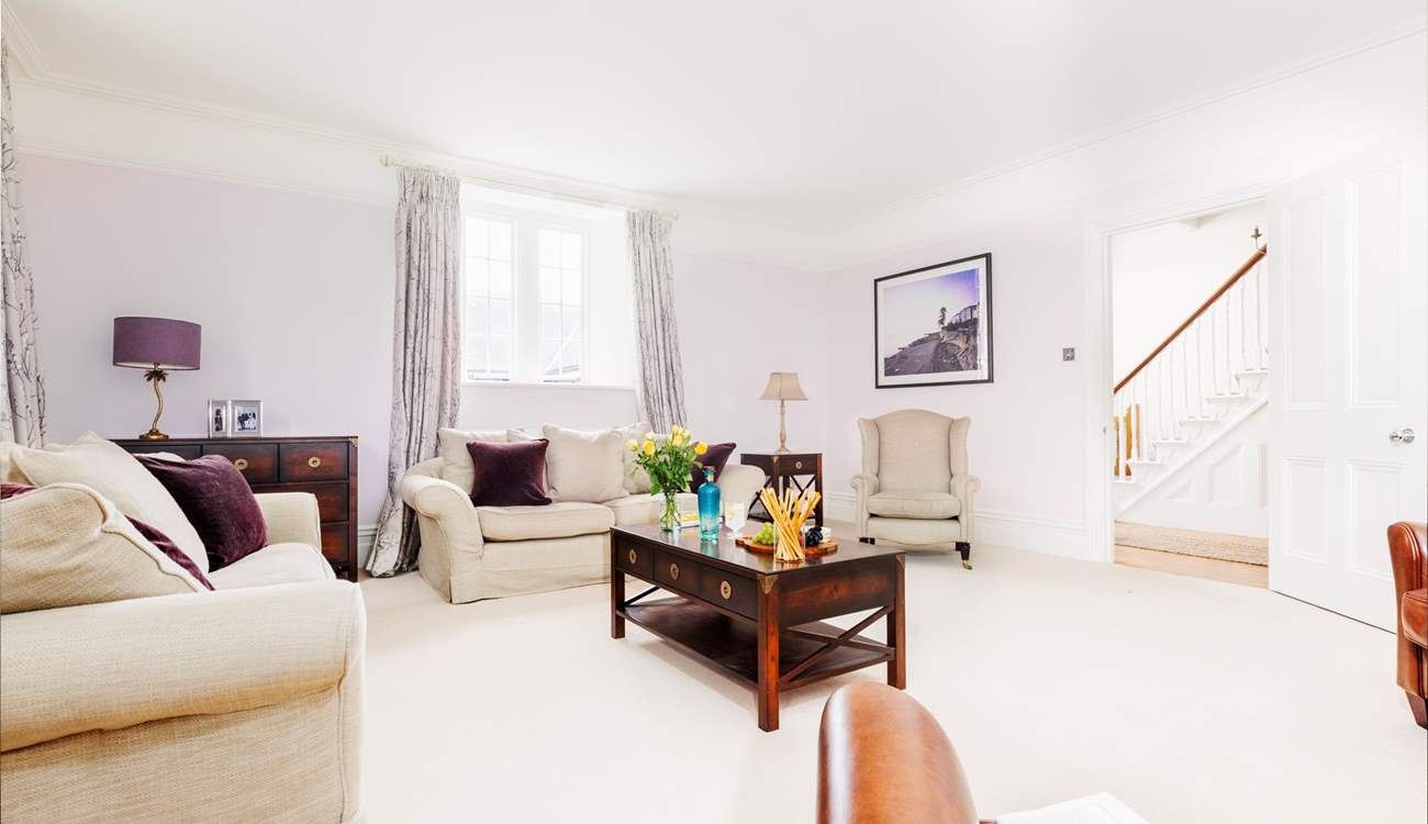 Barton Manor Farmhouse is beautifully furnished. 