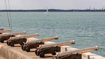 Visit Cowes and enjoy the views over the Solent. 