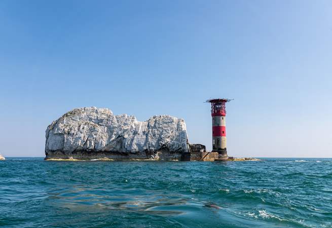 Take a boat trip to the iconic Needles. 