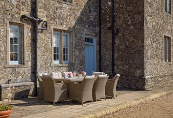 A stunning spot to dine al fresco.