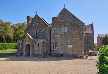 Barton Manor Farmhouse is part of the idyllic Barton Manor estate with a private beach just a 15 minute stroll away.