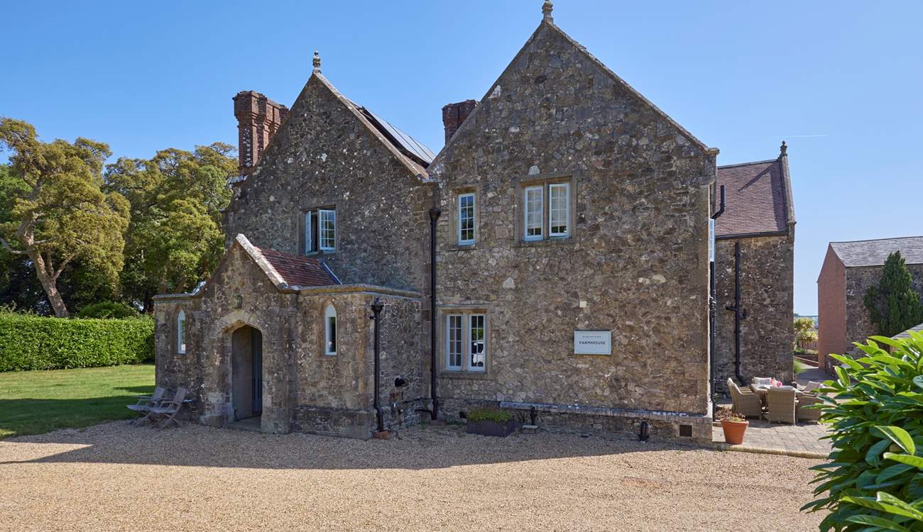 Barton Manor Farmhouse is part of the idyllic Barton Manor estate with a private beach just a 15 minute stroll away.
