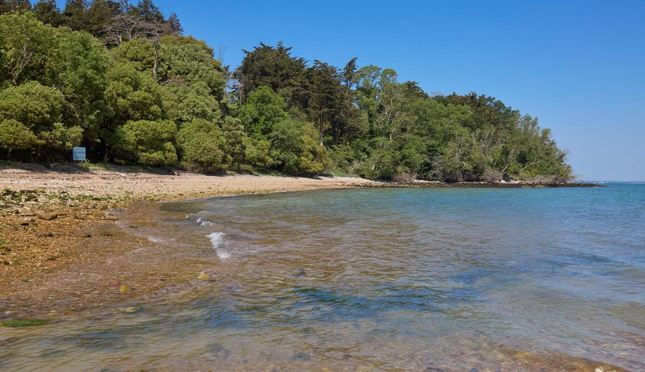 The little ones will just love having their very own private beach, just a short stroll away.