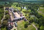 Barton Manor Farmhouse and Lake Cottage can be let together for larger parties.