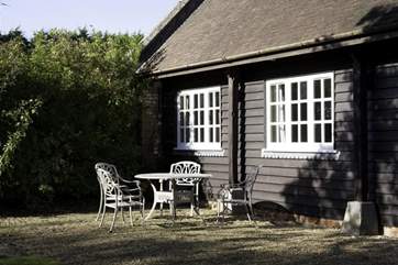 Enjoy breakfast by the lake and watching the sunrise.