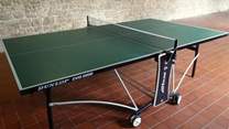 The games-room is shared with the farmhouse guests, a great place to make new friends.