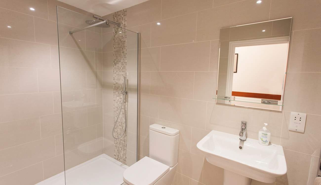 The modern shower-room.