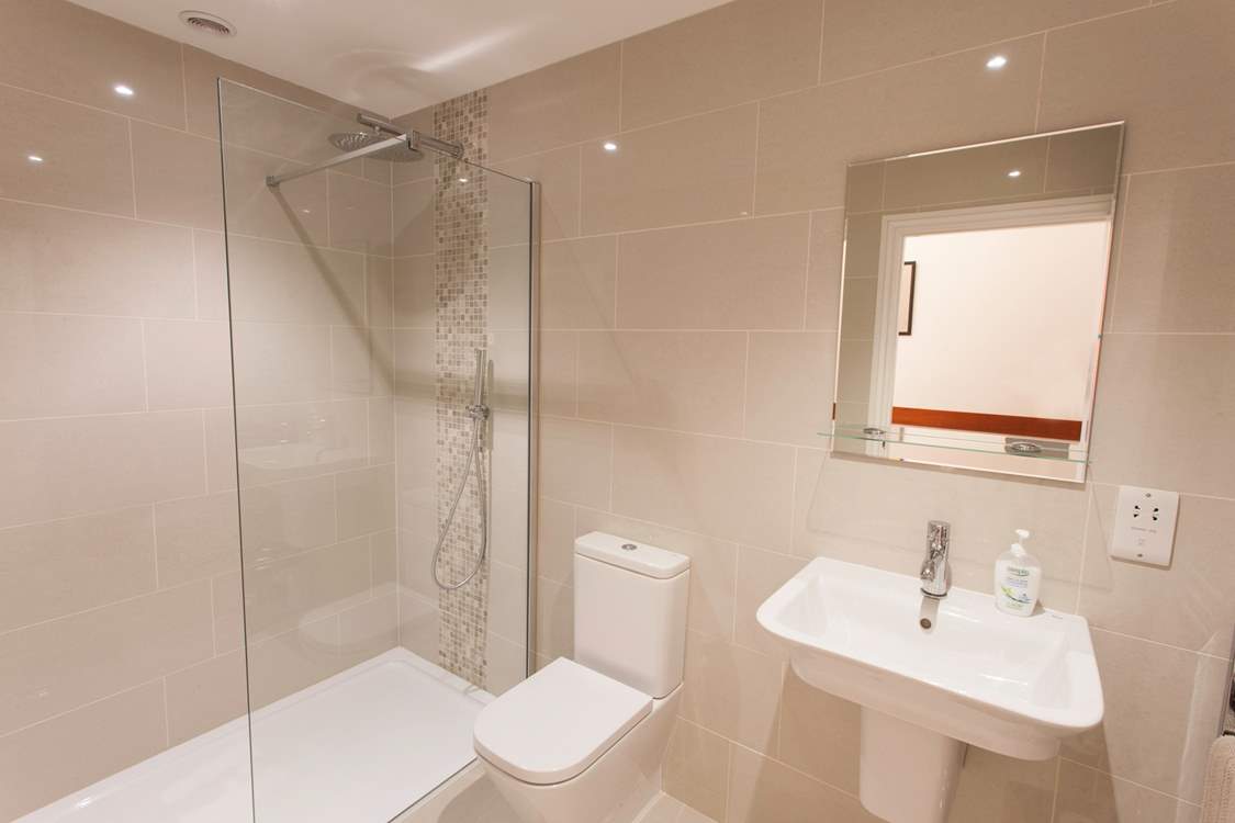 The modern shower-room.