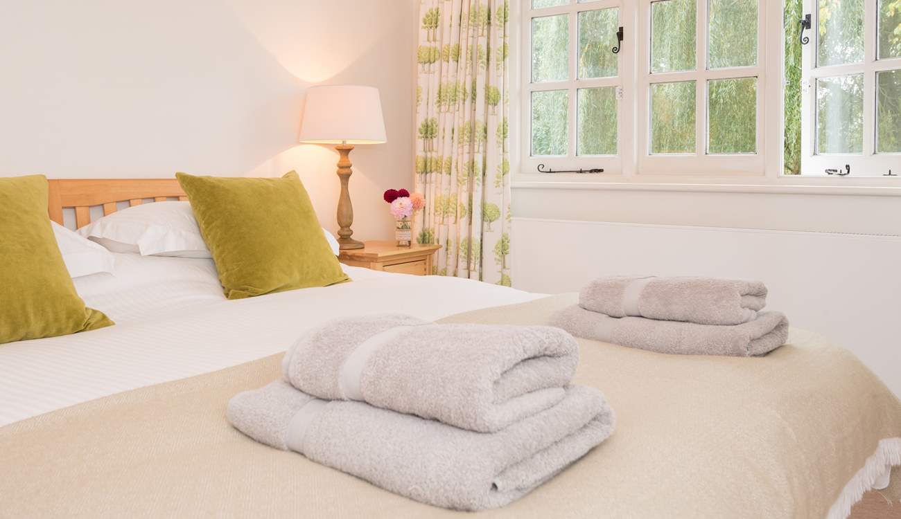 Comfortably furnished and of a high standard.