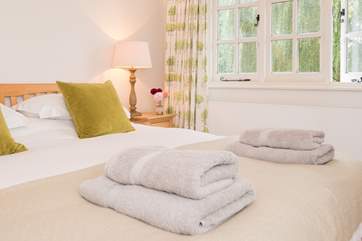 Comfortably furnished and of a high standard.