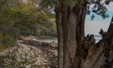 The private beach is made up of sand and shingle, take a picnic and watch the boats sail by. - Thumbnail Image