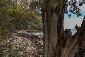 The private beach is made up of sand and shingle, take a picnic and watch the boats sail by.