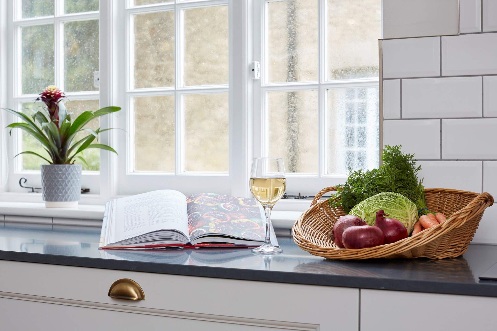 Shop at local farm shops for the freshest of produce.