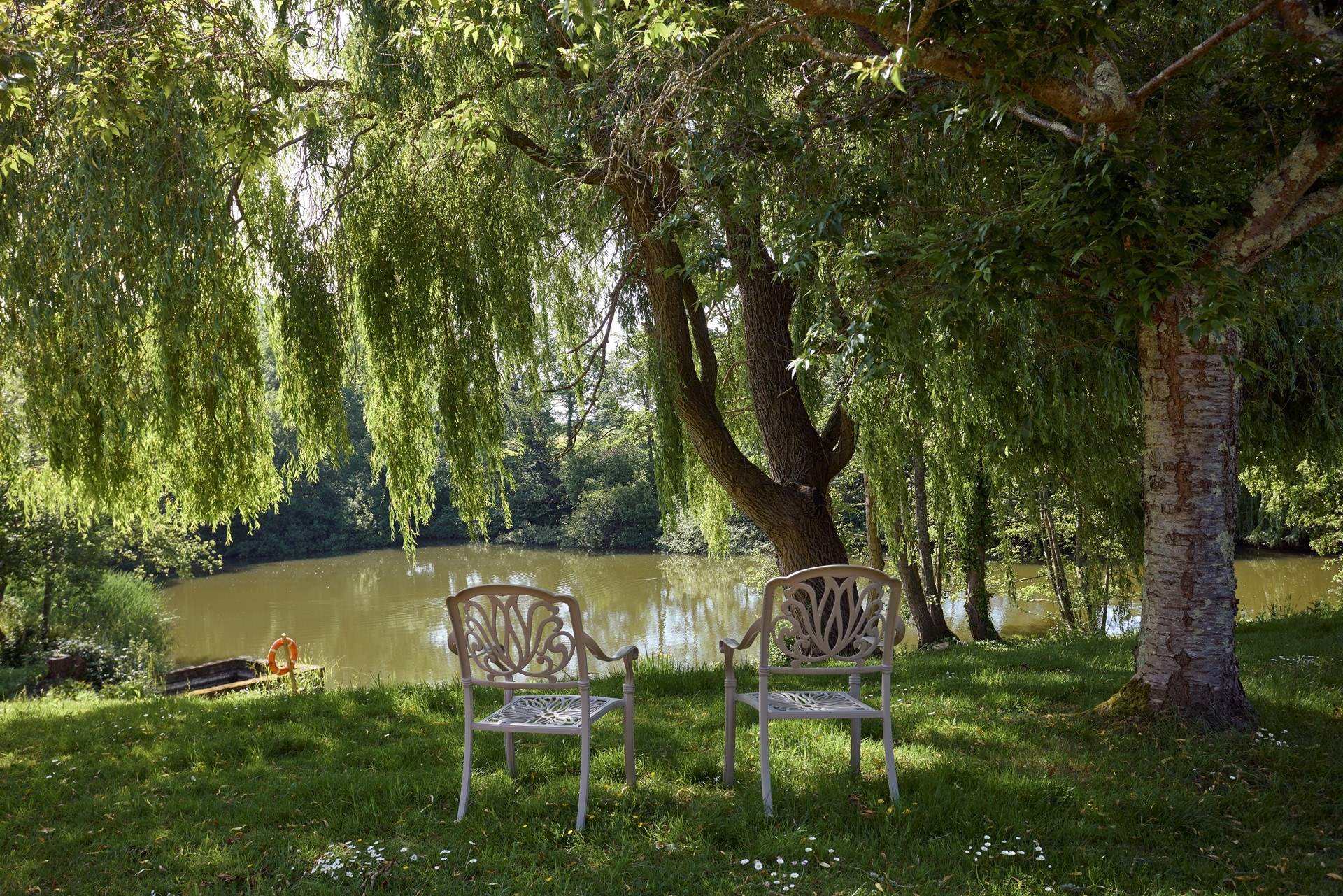 Although no fishing is permitted, you can still sit back and enjoy the wildlife.
