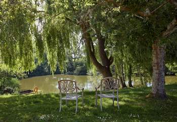 Although no fishing is permitted, you can still sit back and enjoy the wildlife.