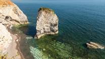 Freshwater Bay with it's crystal clear waters.