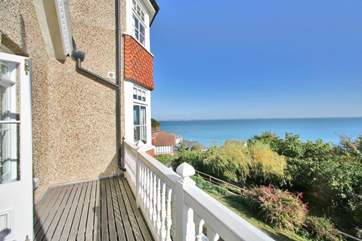 The views from the master balcony are simply breathtaking.