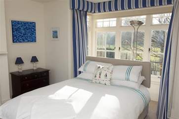 The double bedroom with views out to the front.