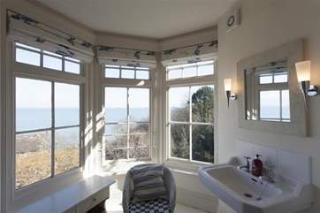 Just look at the views from this bathroom!