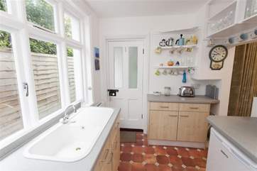 If you feel like cooking, then the kitchen provides everything you need to make a scrummy meal.