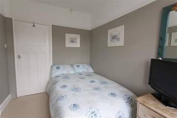 The second double bedroom (the bed is only accessible from one side).