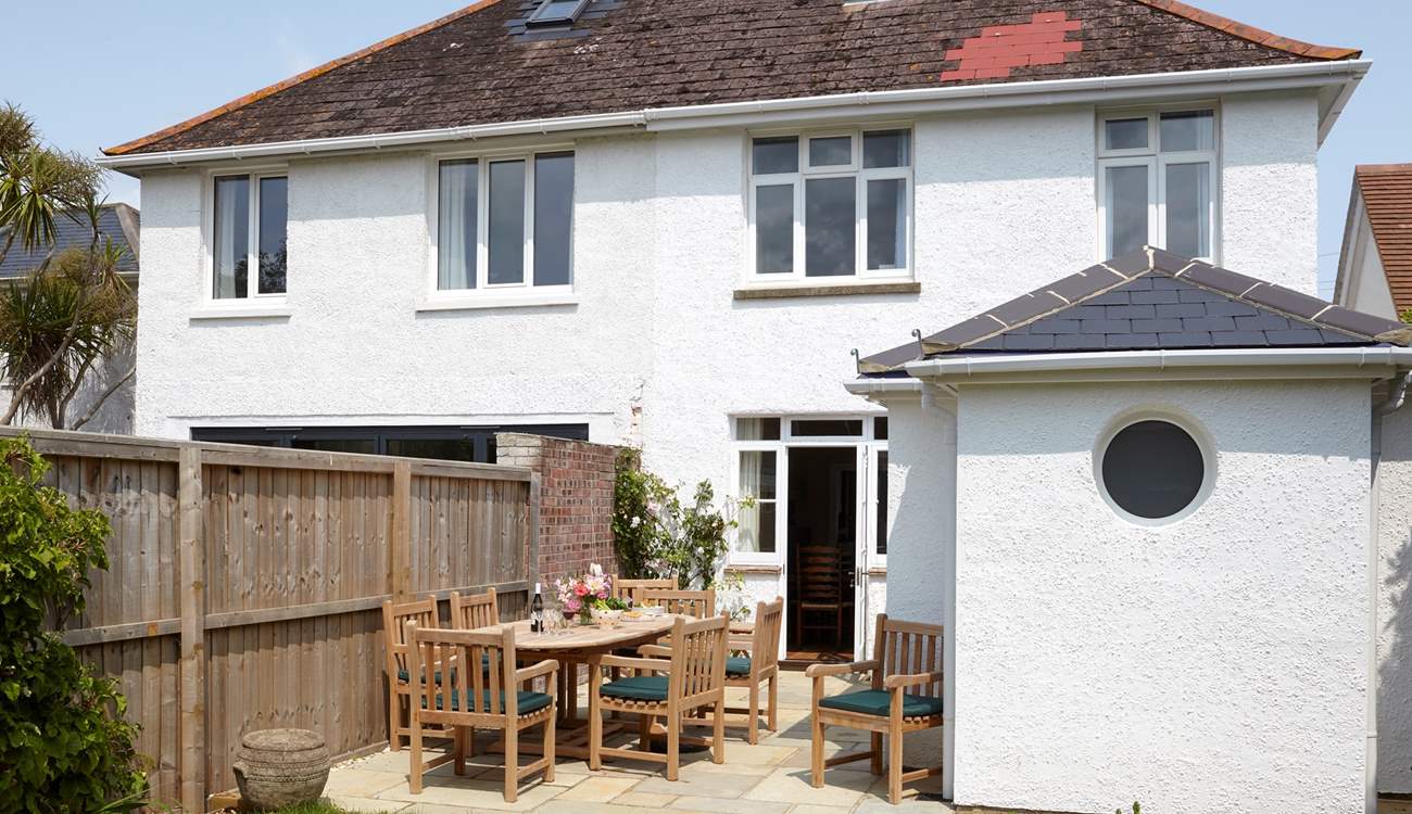 The garden at Blackberries.