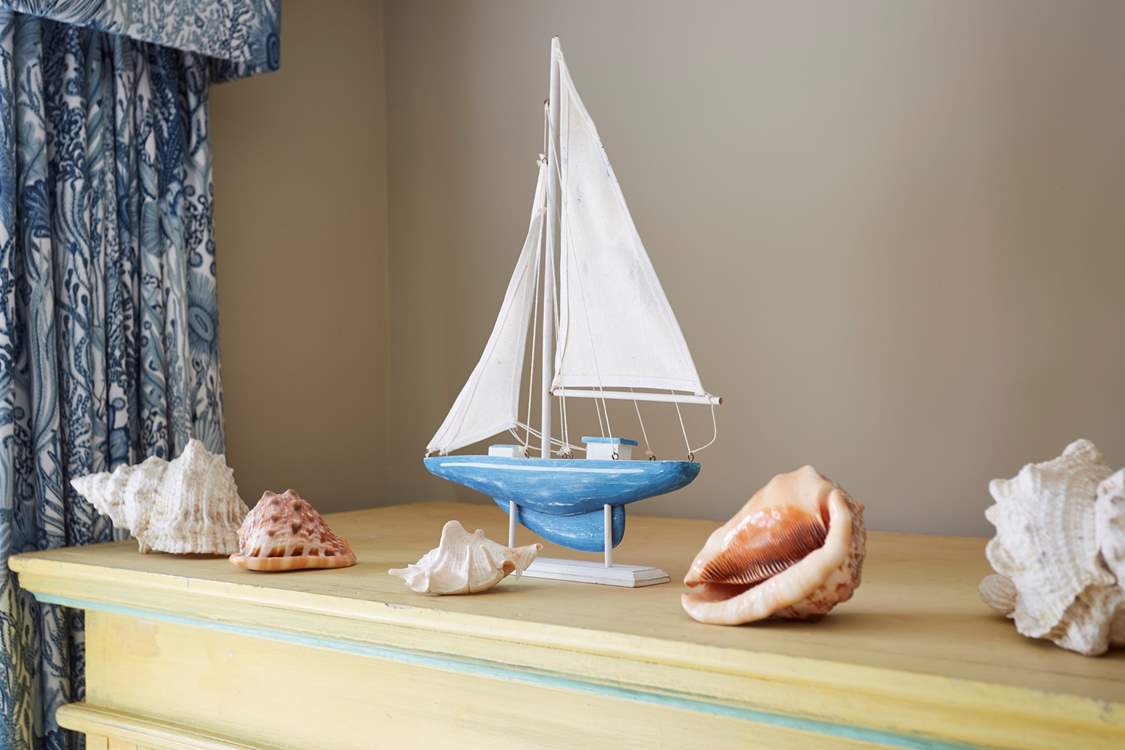 Lovely detail from bedroom three.