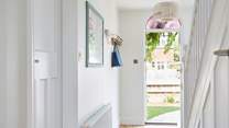 The inviting entrance hallway to Blackberries.