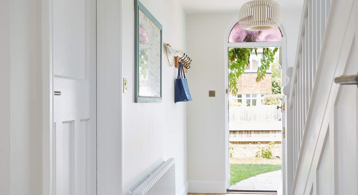 The inviting entrance hallway to Blackberries.