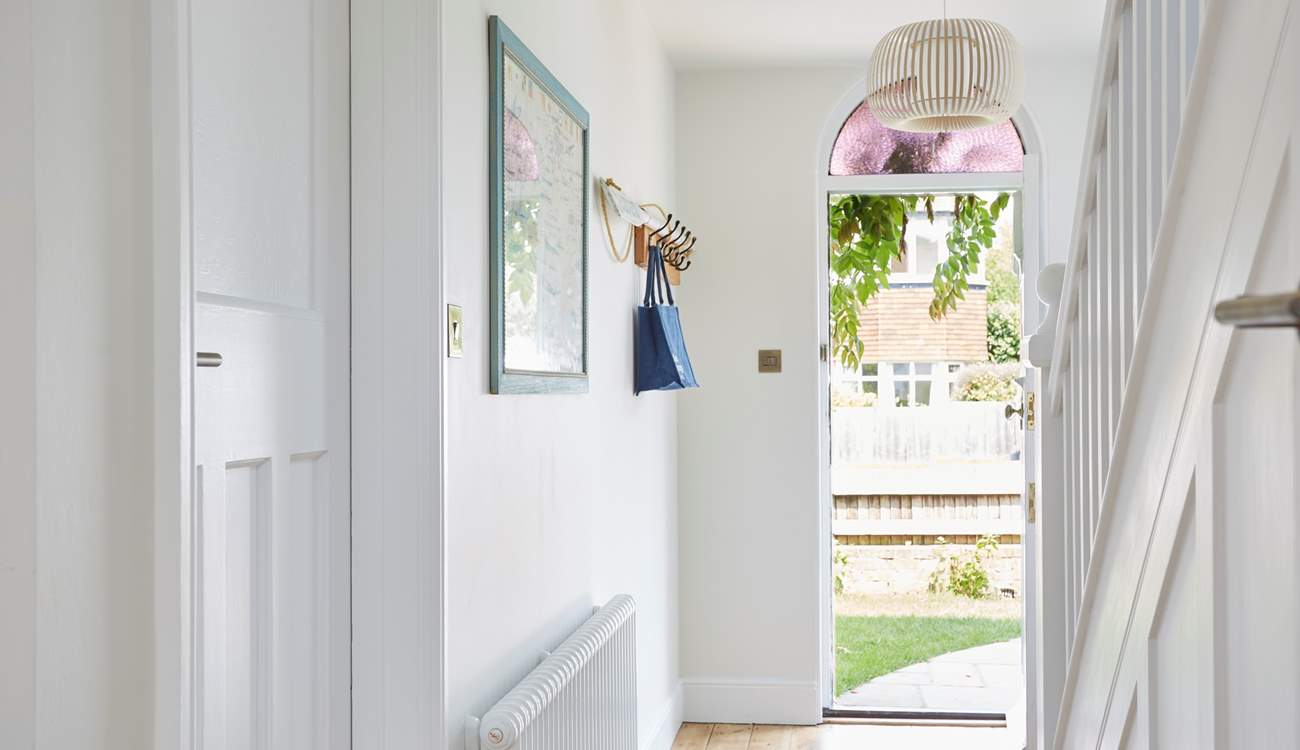 The inviting entrance hallway to Blackberries.