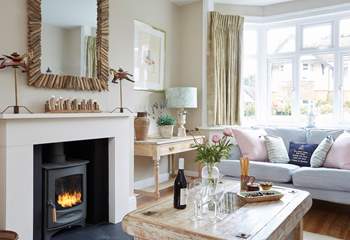 For those cooler evenings, fill your glass with something special and cosy up by the fire.