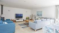Light and airy, there is a calming atmosphere.