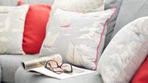 Take a seat to catch up on some reading.