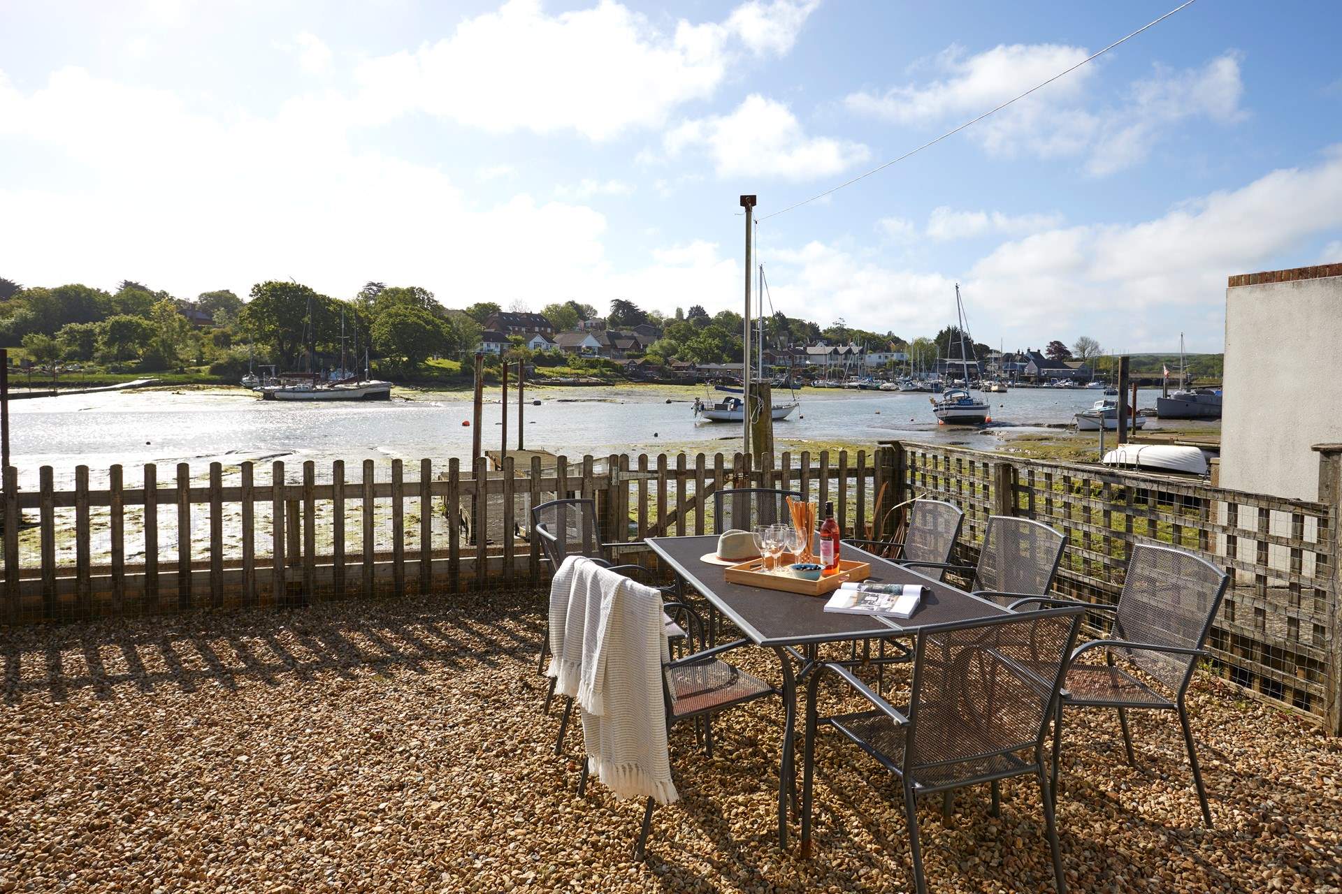 Spend an afternoon on the waterside.