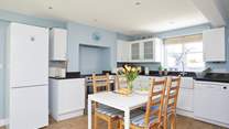 Enjoy cooking for the family in this modern style kitchen.