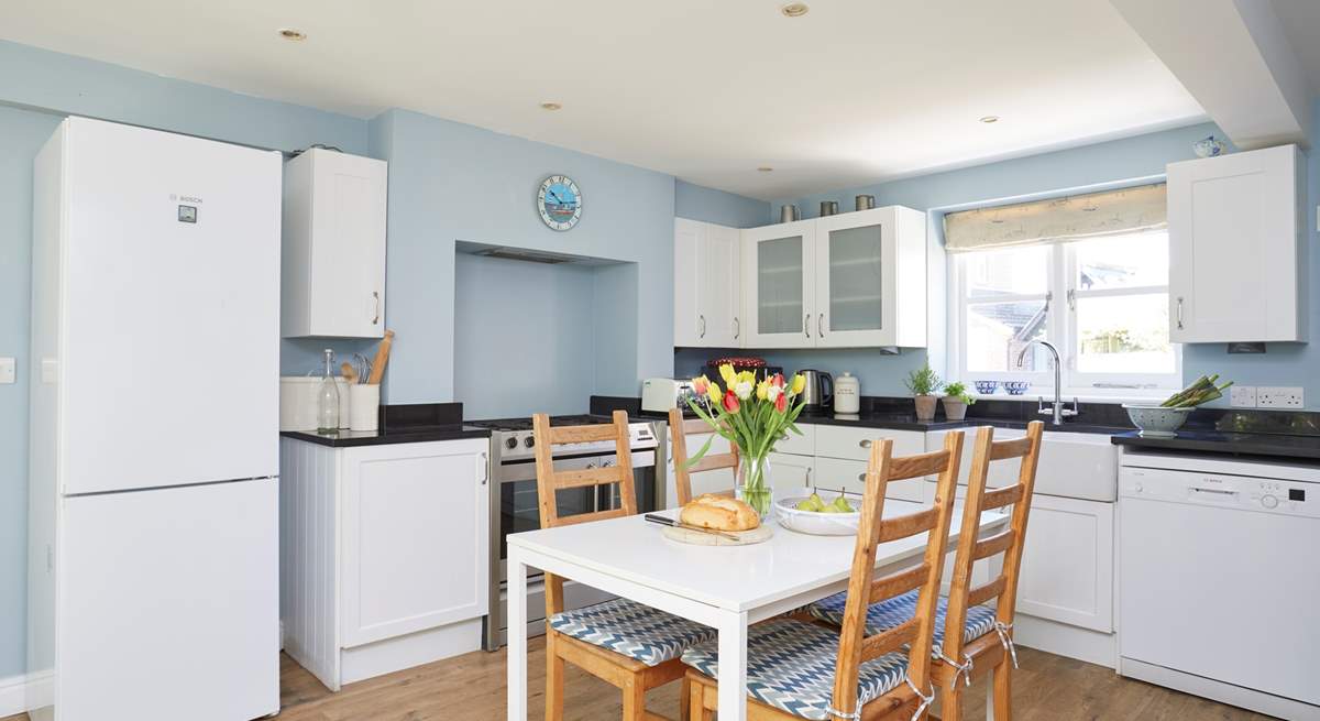 Enjoy cooking for the family in this modern style kitchen.