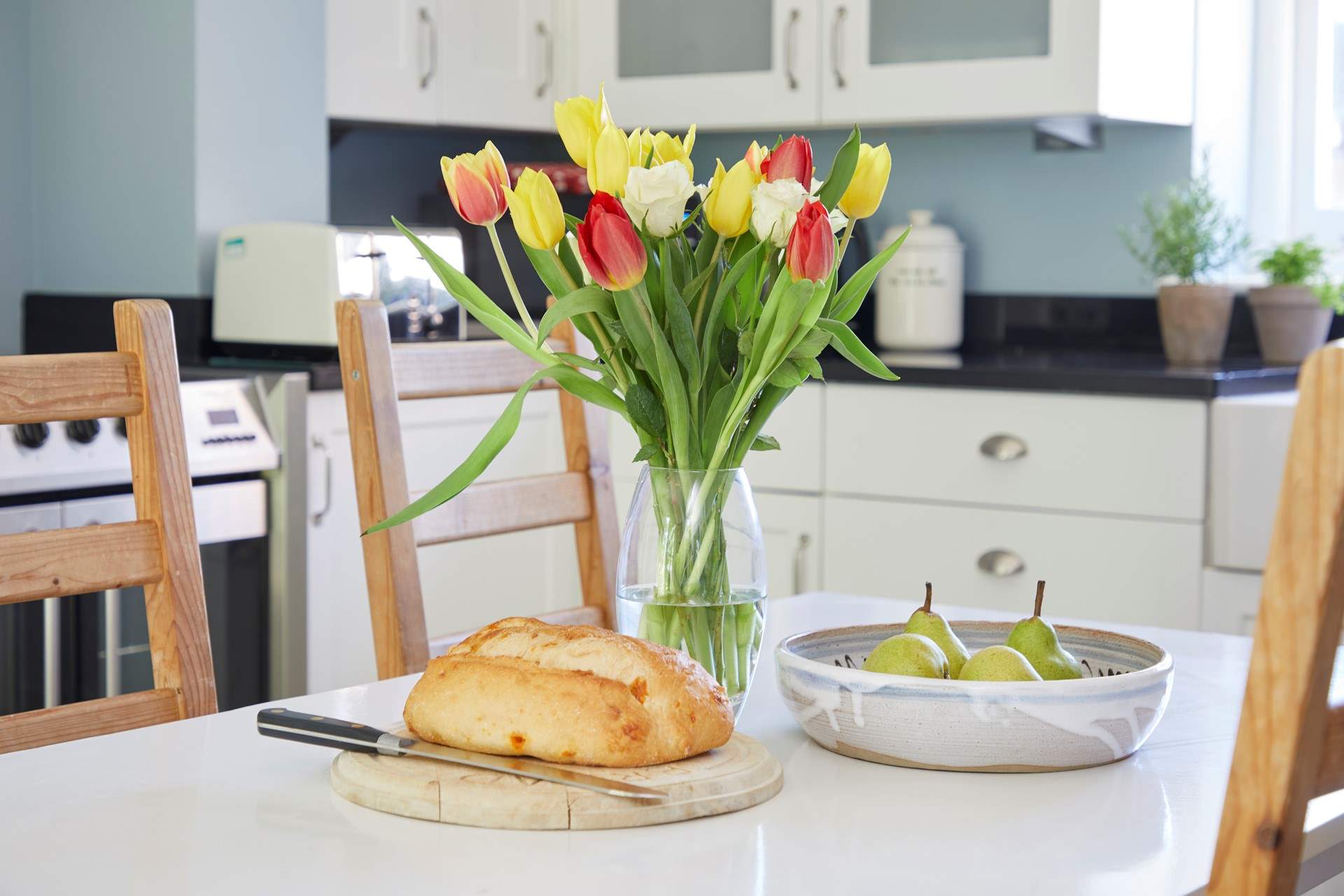The kitchen has all you need to cook up some holiday treats.