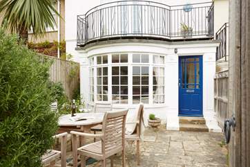 Enjoy the patio area on those warm summer evenings.