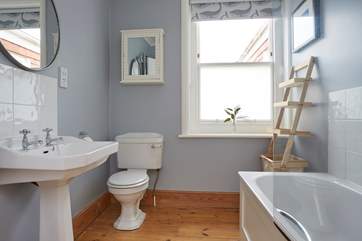 The family bathroom on the first floor.