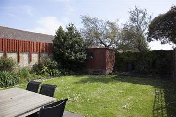 Kick around a football or enjoy a spot of sunbathing on the lovely, large lawn.