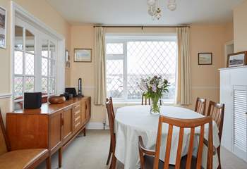 Host dinner in the dining-room.