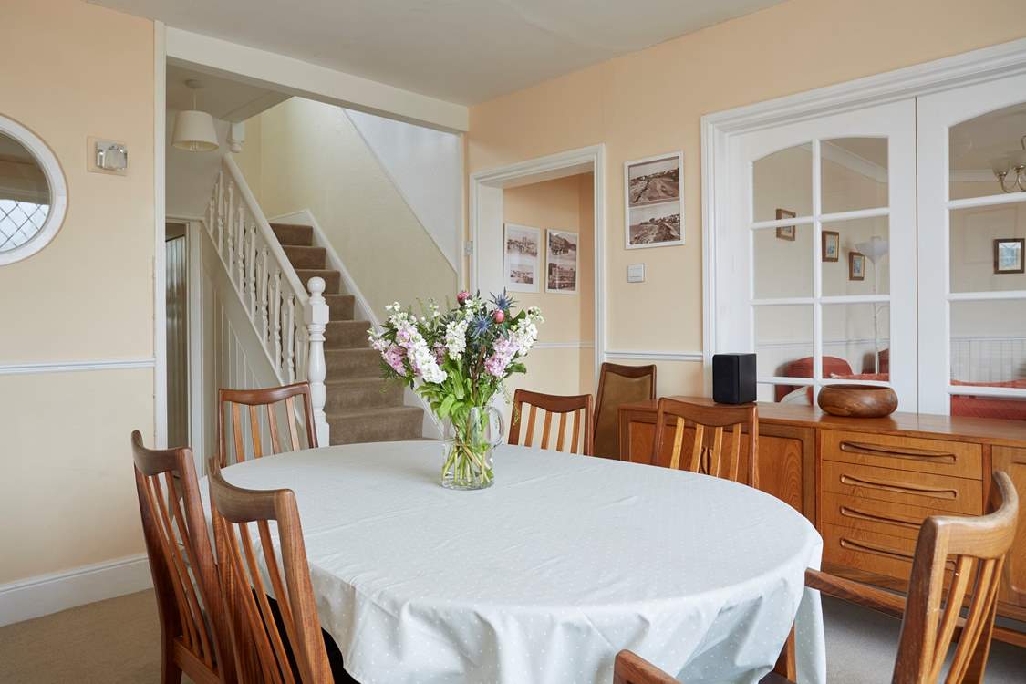 Gather round the dining-table and discuss your day's adventures.