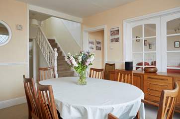 Gather round the dining-table and discuss your day's adventures.