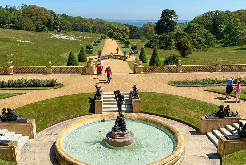 Osborne House, once the home of Queen Victoria, is a splendid place to visit.