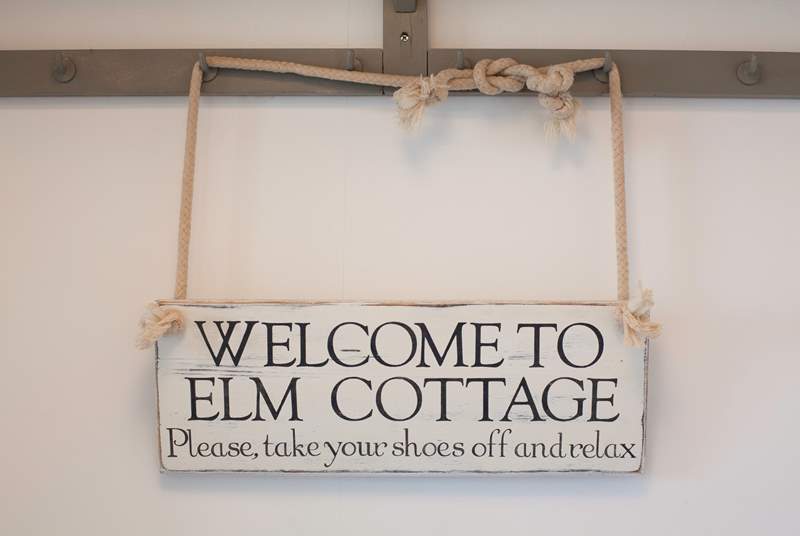 Welcome to Elm Cottage.