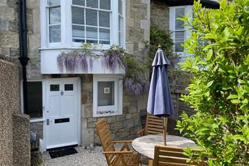 Beautiful Wisteria at Elm Cottage.