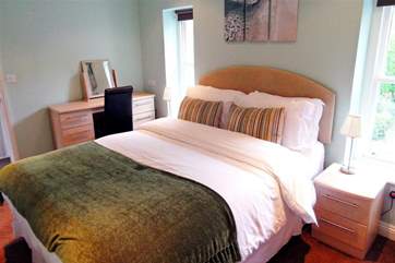 The double bedroom with an en suite.