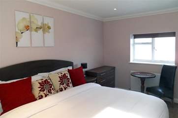 The master bedroom on the second floor.
