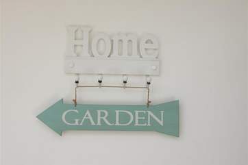 The garden is this way.