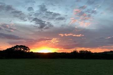 Admire the stunning sunset views from this wonderful Classic Cottage.